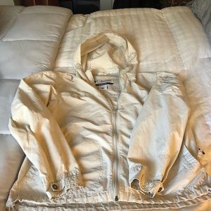 Columbia light weight rain jacket